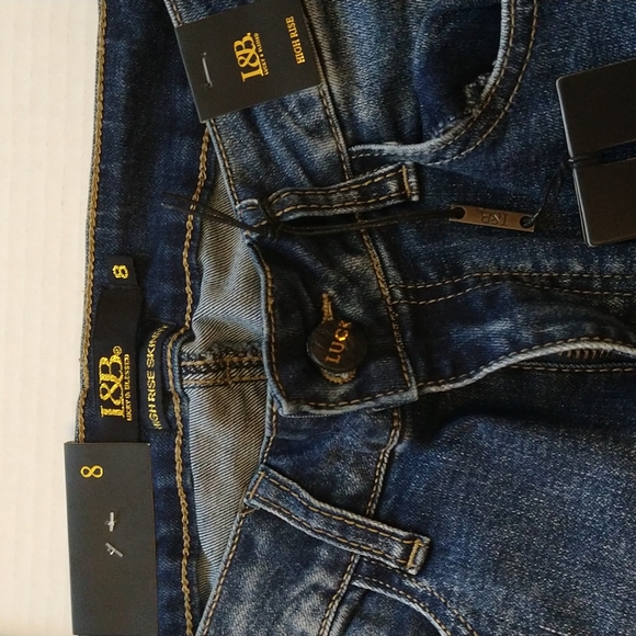NWT. L&B high-rise skinny jean. - Picture 5 of 13